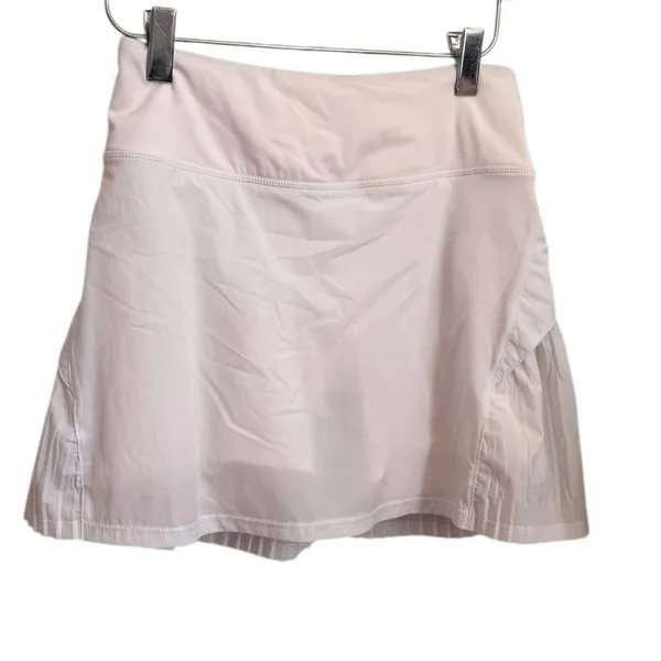 Lululemon Pleated Lined High-Rise Tennis Skirt in white 2 - Image 4