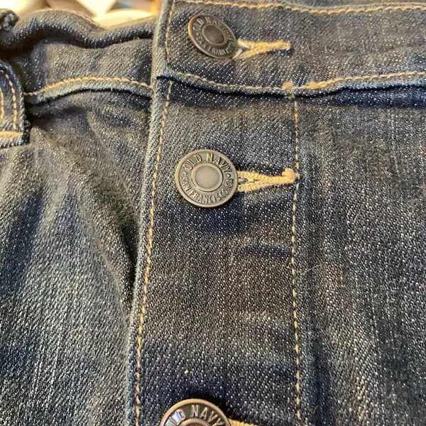 FINAL MARKDOWN Ladies’ Old Navy Button-front Denim Skirt (12) - Image 3