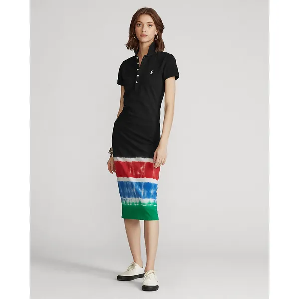 POLO Ralph Lauren Tie-Dye Polo Shirt Dress WOMENS XS - Image 8