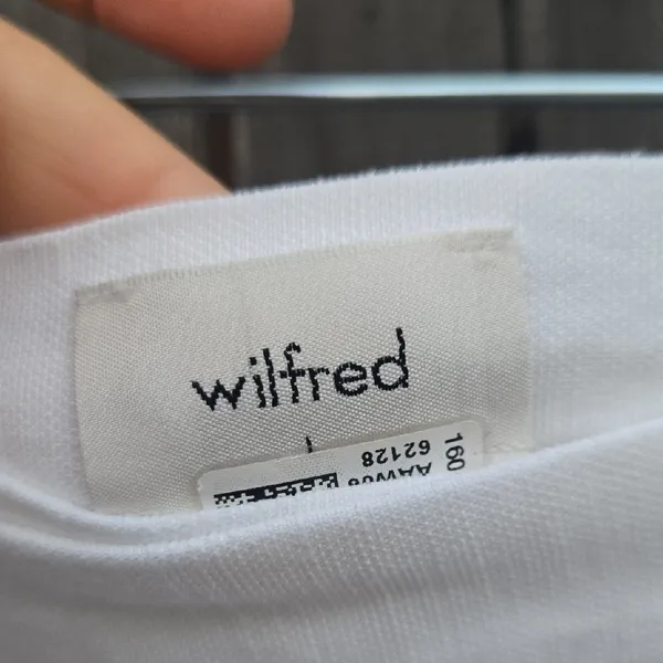 Wilfred White Wrap-Style Midi Skirt - Image 2