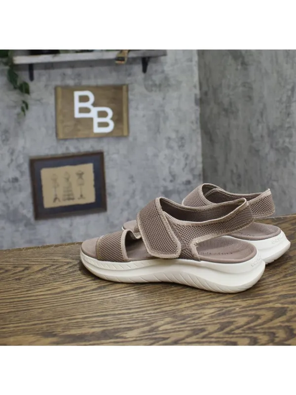 Easy Spirit Docia Double Band Slingback Sandals SEDOCIA2-H Taupe Brown 7M - Image 2