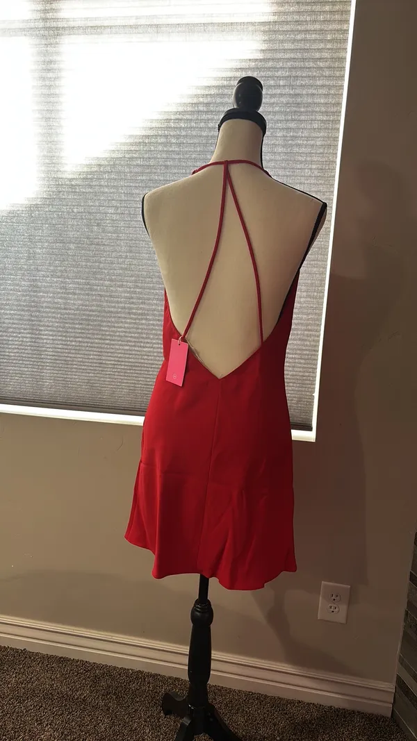 Amanda Uprichard NWT Kimball Mini Dress Size Medium . - Image 4