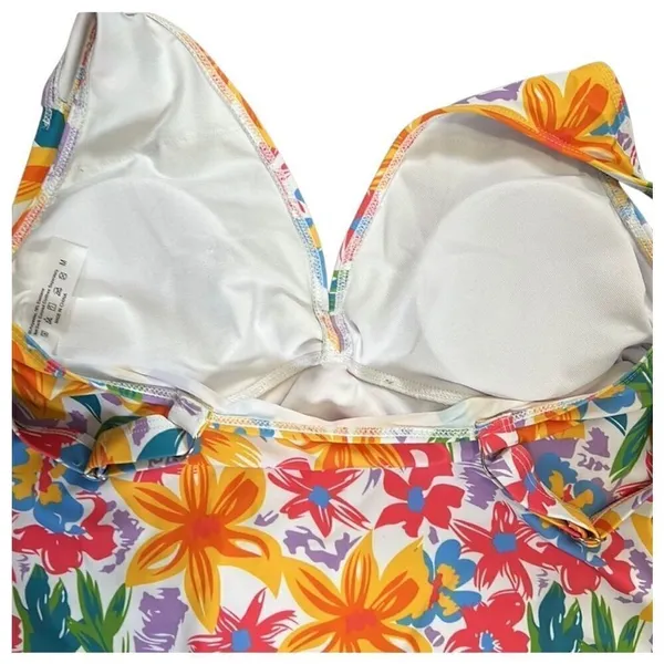 Mom Approved Floral One Piece Swimsuit Medium - Image 9