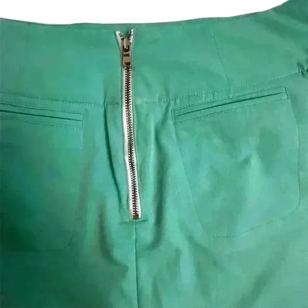 Fairway Fox Women's Mini Golf Skort‎ Size 4 Kelly Green with Pockets - Image 11