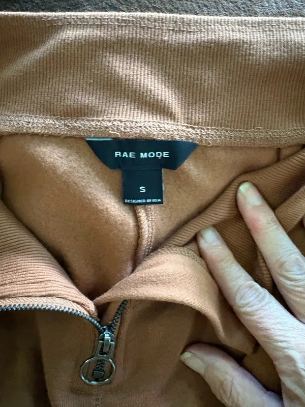Rae mode sweatpants Tan - Image 3