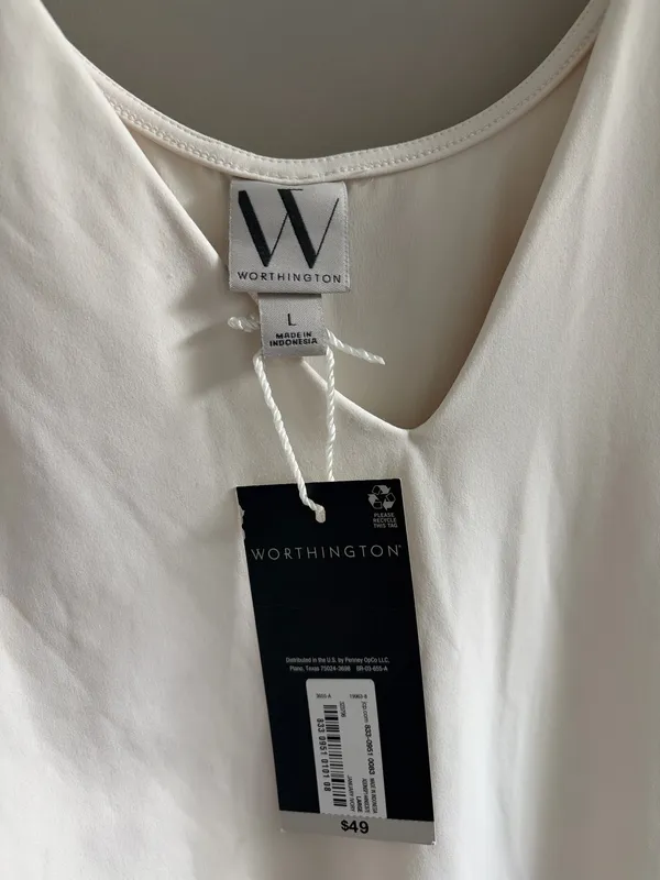 Worthington Bodysuit Women’s Size L - Image 2