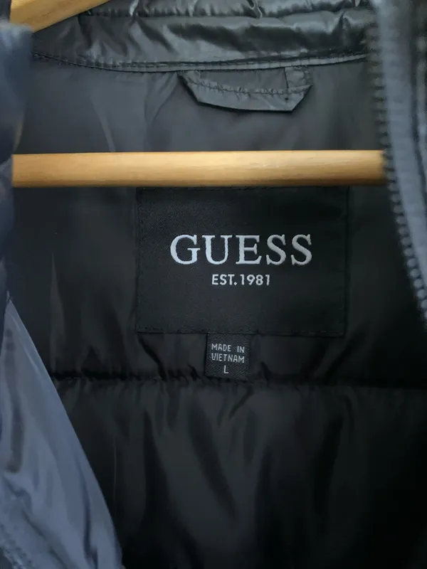 Guess Black Puffer Jacket  - Image 5
