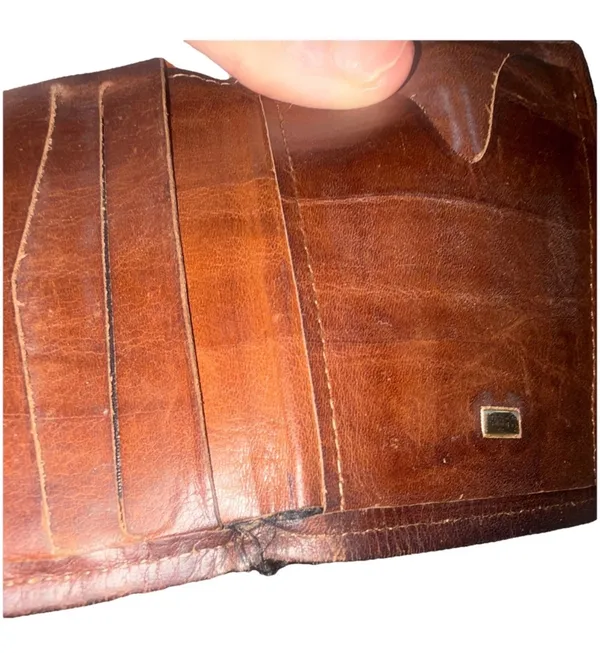 Rolf’s Brown Cowhide Wallet - Image 8