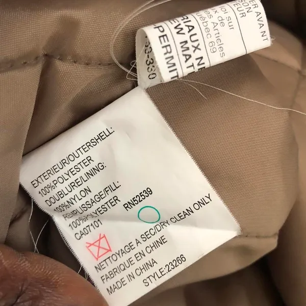 Vintage Utex Design UD Khaki Brown Jacket Coat Down Oversize Puffer Coat Women S Measurement in pics - Image 4