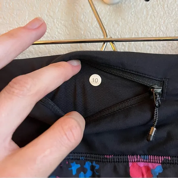 Lululemon Run Times Short (4") Dandy Digie Multi / Black - Image 10