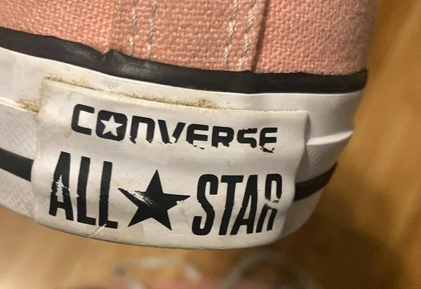 Converse All Star Women’s Size 10 & Men’s Size 8 Lace Up Sneakers Pink Color - Image 6