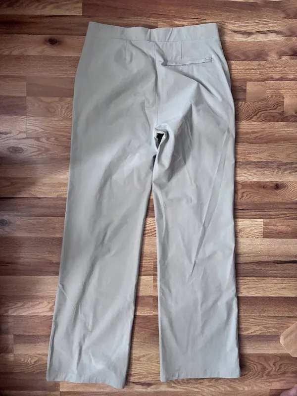 Vuori Meta Wideleg Pant - Size L - Vapor Gray - Image 13