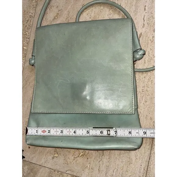 INAKI SAMPEDRO Menora Leather Purse‎ Green - Image 7