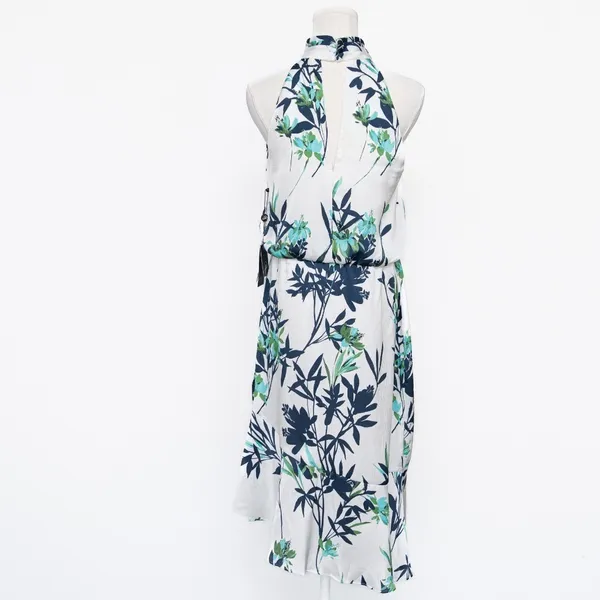 Adrianna Papell Floral Halter Midi‎ Dress - Image 3