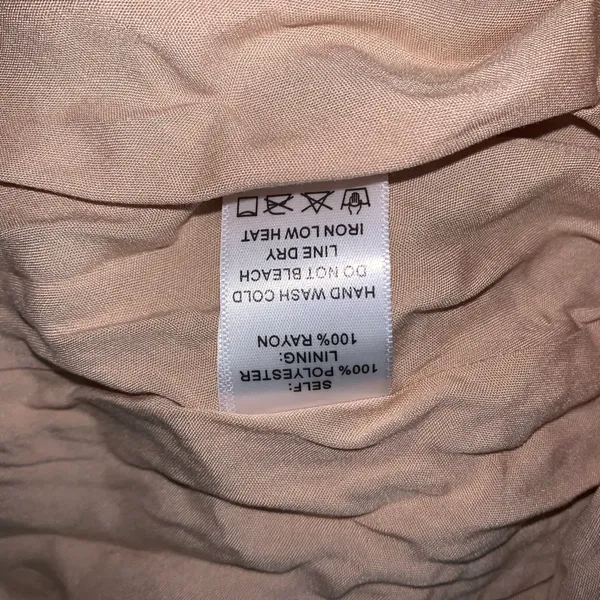 EE:Some maxi dress patterned elastic waist size L - Image 9