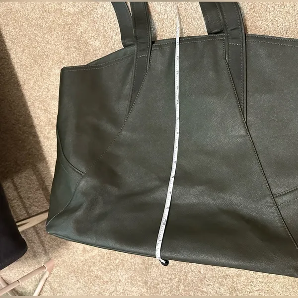 Lululemon All Day Tote and Small Pouch Dark Olive - Image 13