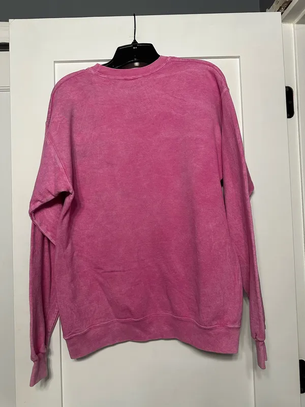 Nirvana crewneck oversized Pink Size M - Image 2