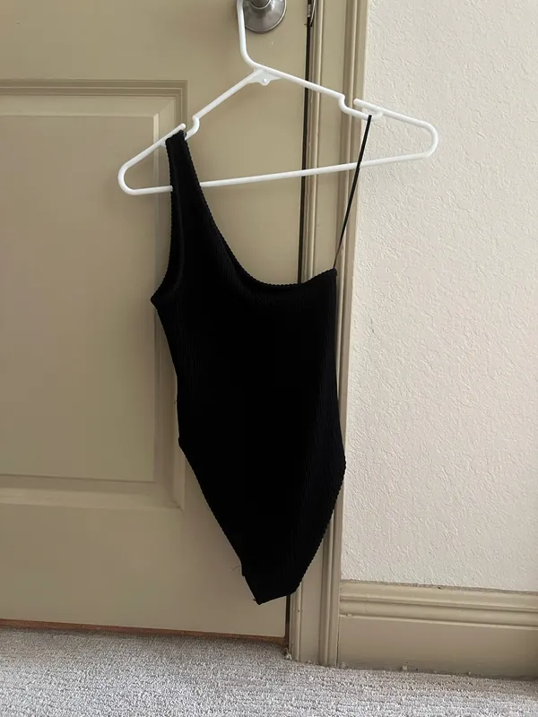 Asymmetrical Bodysuit Topshop - Image 2