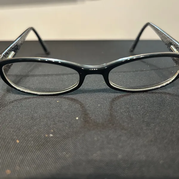 Coach Black Patterned Eyeglasses - Image 3