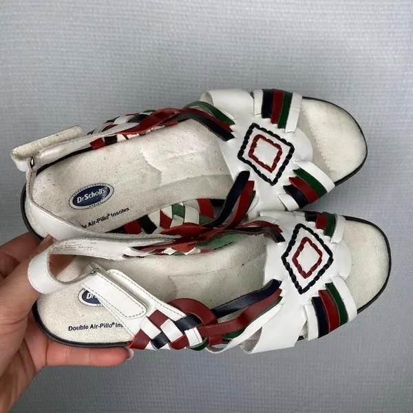 Dr. Scholls |‎ Vintage Tribal Aztec Patten 9 - Image 2