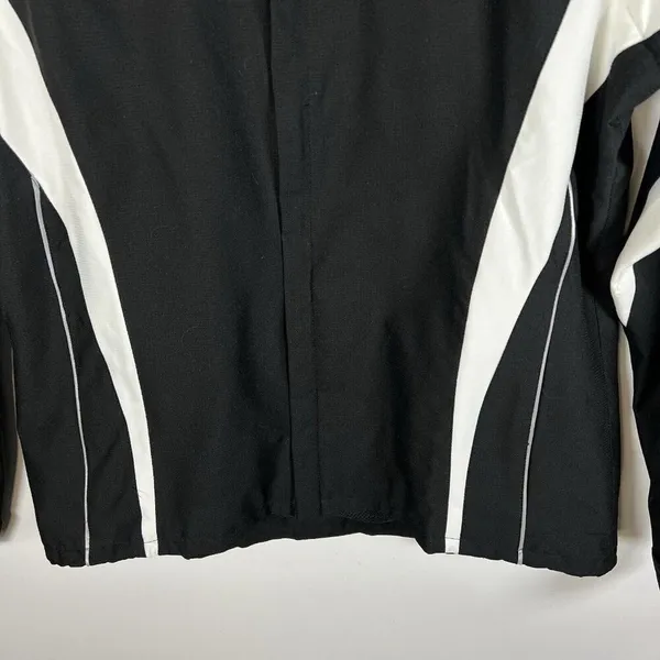 Gore‎ Wear Windstopper Cycling Running Jacket Men's Large Black Windbreaker Zip - Image 4