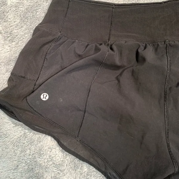 Lululemon Athletica Black Athletic Shorts 8 - Image 7
