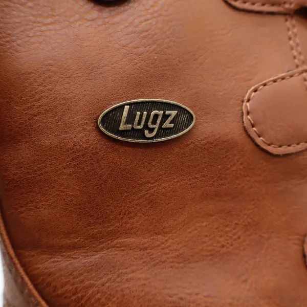 Lugz Duck Boots Womens 8 Tallulah Brown Black Water Resistant Faux Fur New - Image 4