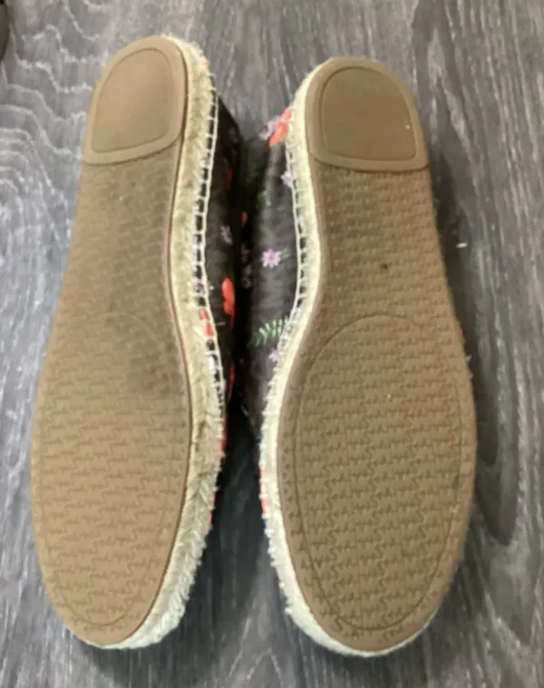 Michael Kors Kendrick Floral Logo Espadrille Flats Size 8.5M - Image 4