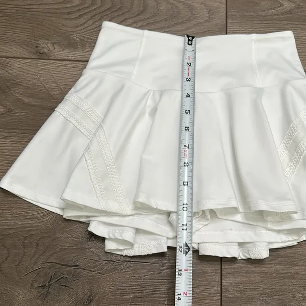 Free People Movement Pleats And Thank You High Rise Tennis Skirt Skort Size XS - Image 8