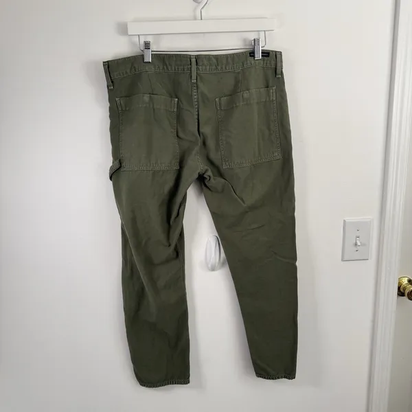 Citizens of Humanity‎ Leah Carpenter Pant Fatigue Green Utility Womens 31 - Image 5