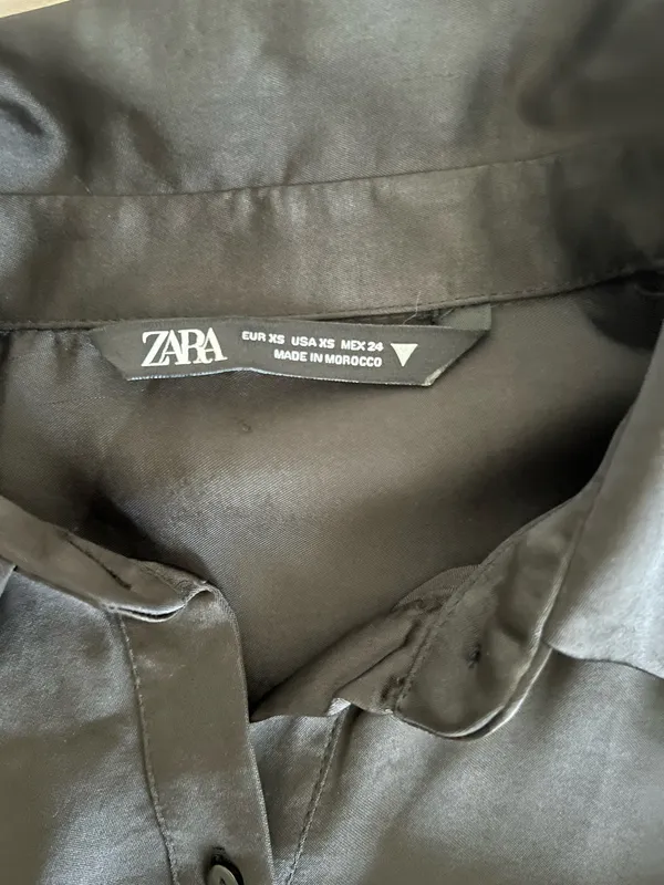 ZARA Dress Black Mini - Image 3