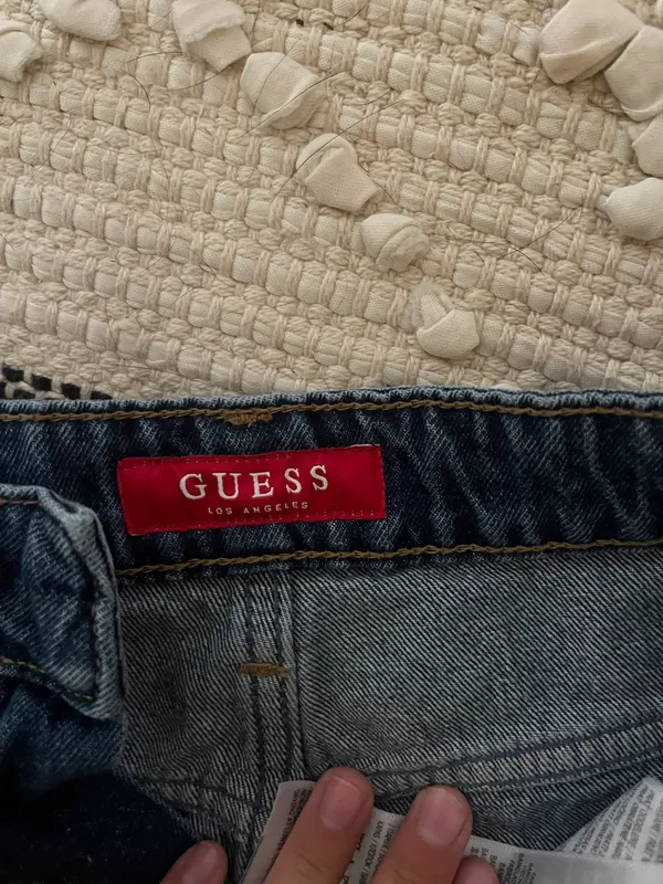 Jean Shorts Size 27 - Image 3