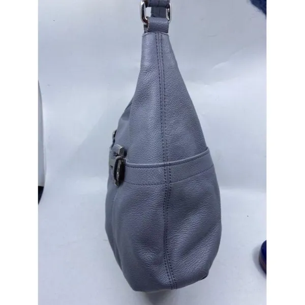 tignanello bag light purple leather tote - Image 2