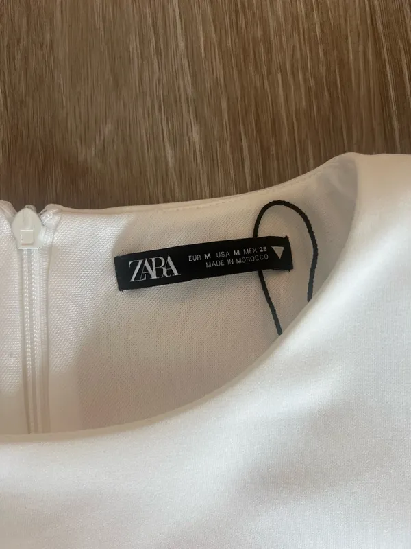 ZARA Rhinestone Trim top - Image 2