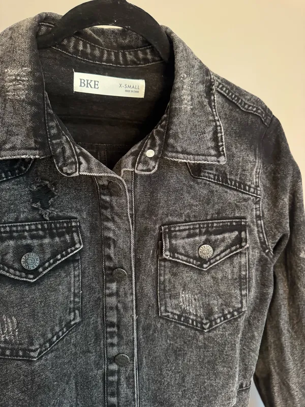 BKE Denim Jacket Oversized - Image 3