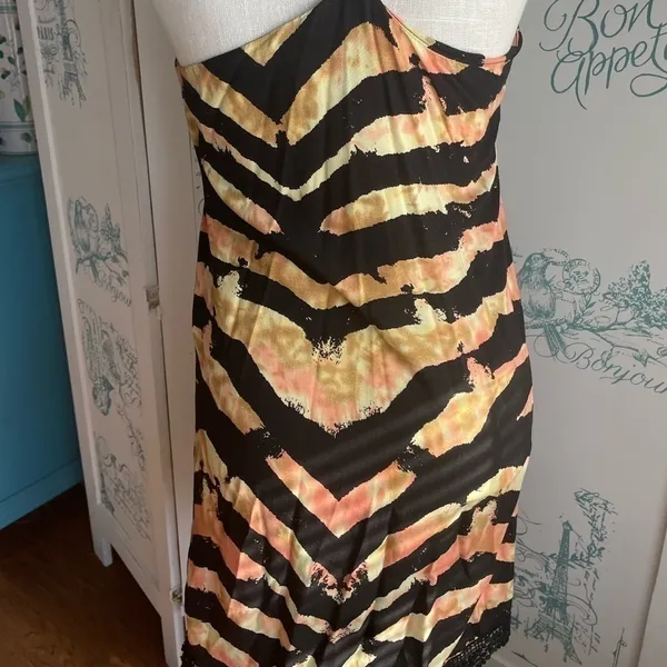 Reverse for Revolve Animal Print Dress with Black Lace Small NWT 💕 - Image 5