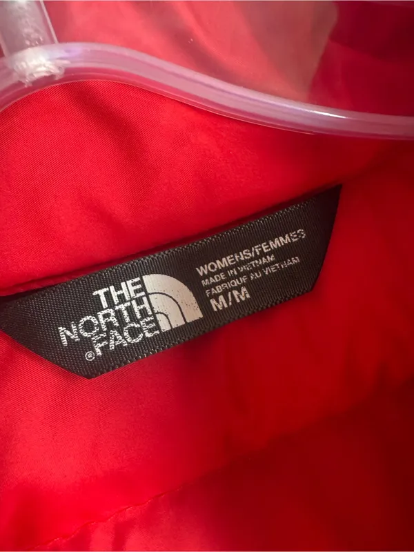 The North Face Women's Alpz Down Vest Jacket Red M - Image 5