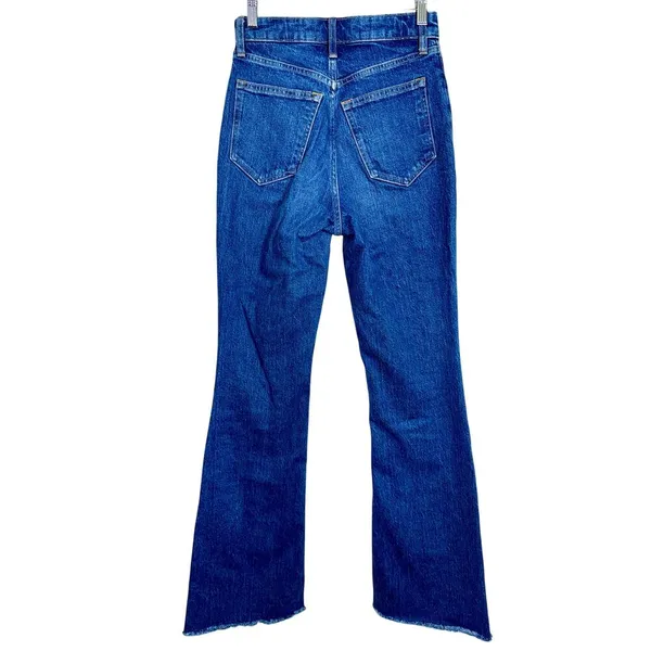 NEW Abercrombie & Fitch Curve Love Vintage Flare High Rise Blue Jeans Size 25 0L - Image 2