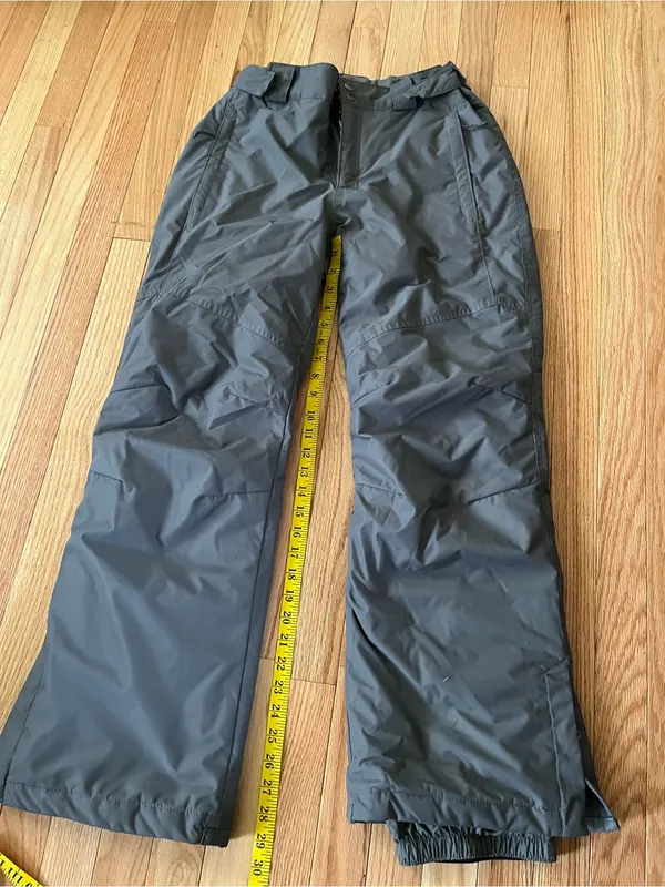 Columbia Women's Snow Pants Small Gray Insulated Ski Waterproof Winter Outdoors - Image 5