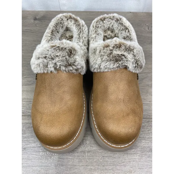 Bobs from Skechers Brown Keepsake Lite Cozy Blend Slippers Sz.9 NWT - Image 6