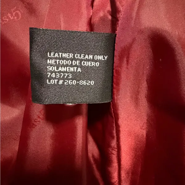East 5th Rich Burgundy Leather Jacket - Image 7