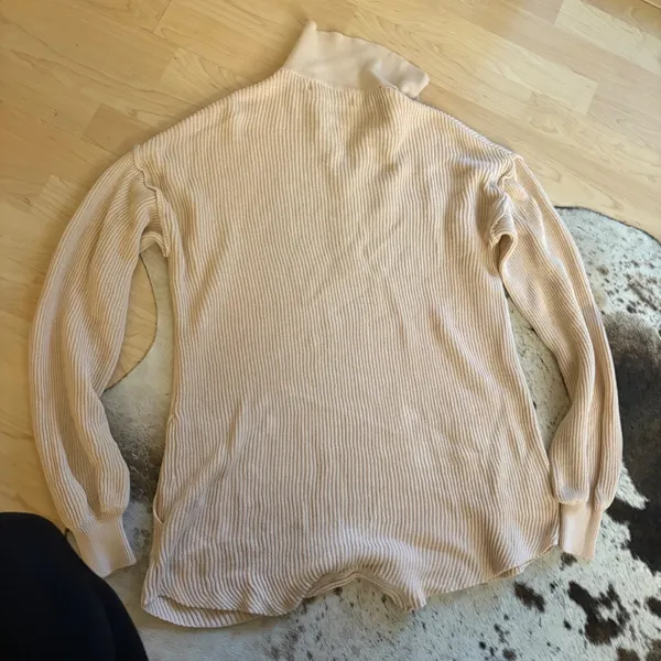 FREE PEOPLE BEACH Picnic Sweater Romper In Vanilla‎ Cake Size XS - Image 8