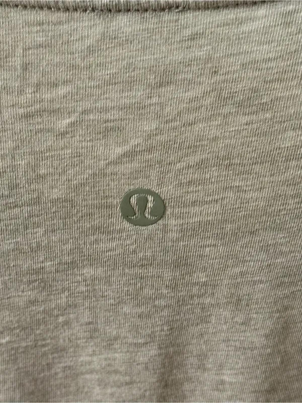 Lululemon Cates Tee in Heathered Rosemary Green - Image 5