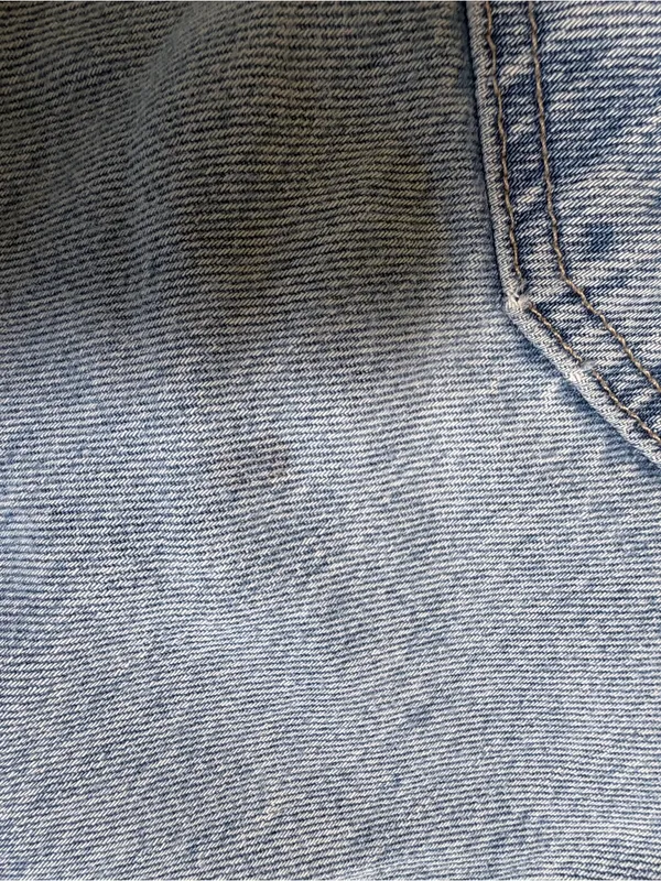 EDWIN USA Light Wash High Rise Wide Leg Baggy Jeans Size 30 - Image 4