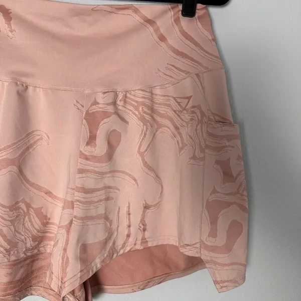 Gymshark Women's-(XL) Shorts‎ Pink GS Power Jacquard Athletic Gym - Image 7