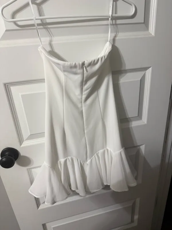 Lulus White Mini Dress - Image 3