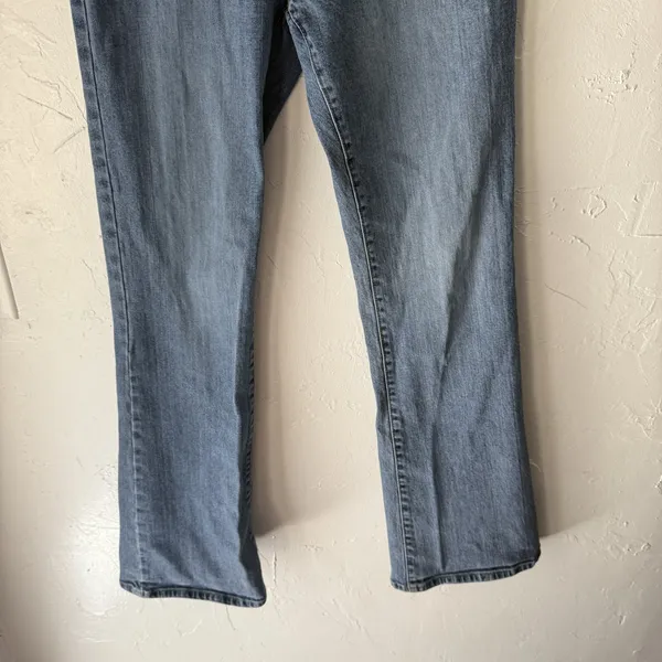 GAP Jeans Womens 6 Blue Low‎ Rise Flare Stretch Denim Classic Y2K 2000s Pants - Image 3