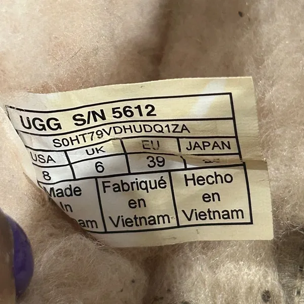 UGG Women's Black Moccasins with Tan Laces - Image 9