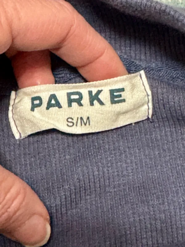Parke Ribbed Nostalgia Mockneck with Patch S/M - Image 5