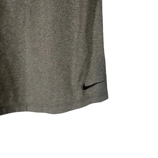 Nike Dri-Fit Gray Athletic Workout Gym Tank Top Women Sz S - Image 3